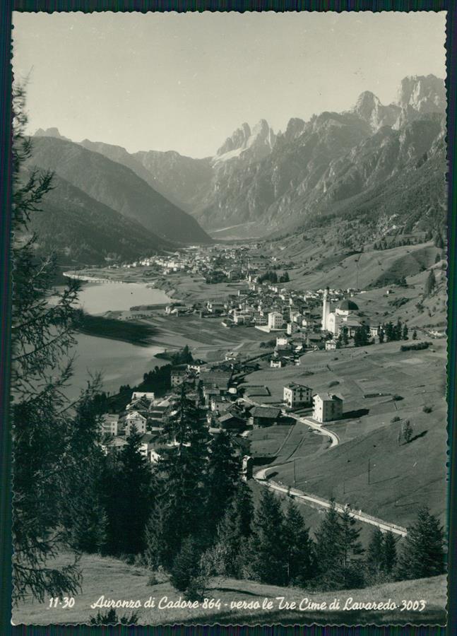 Belluno Auronzo di Cadore Tre Cime di Lavaredo Foto FG cartolina MZ5309 – fronte
