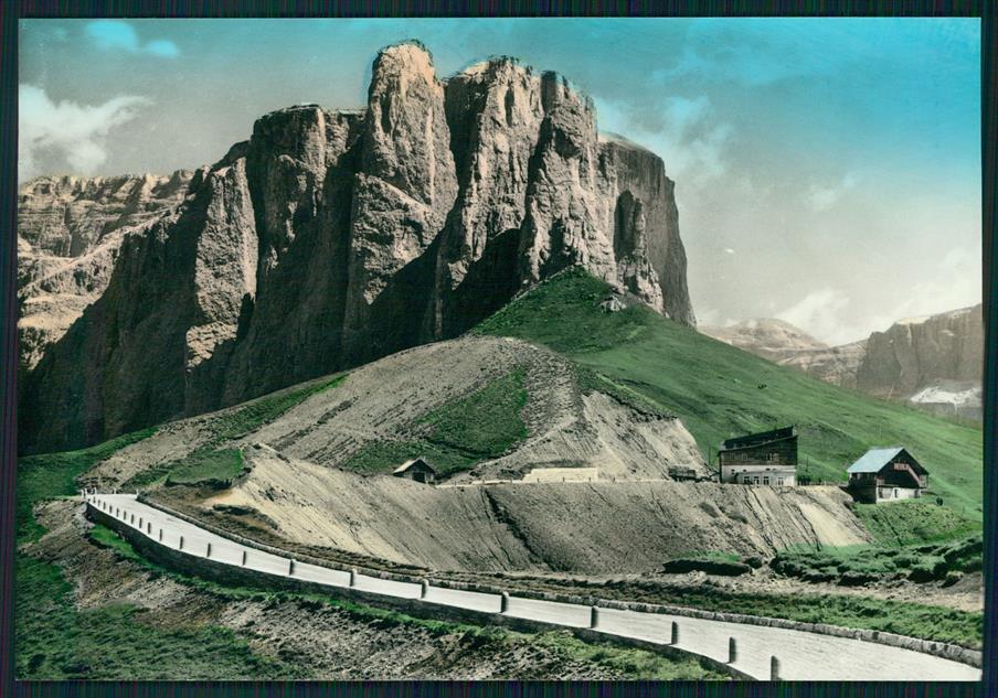 Bolzano Passo Sella Foto FG cartolina MZ5313 – fronte