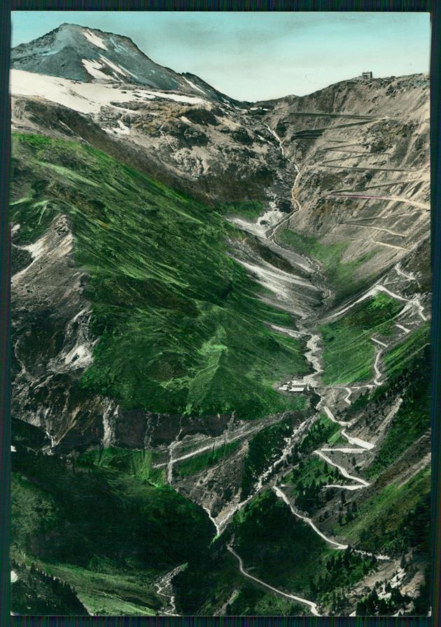 Sondrio Bormio Strada dello Stelvio Foto FG cartolina MZ5315 – fronte