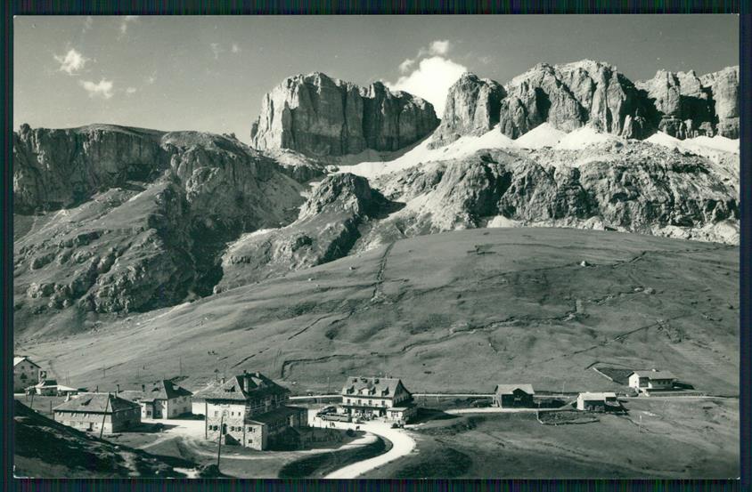 Trento Passo Pordoi Gruppo Sella Foto cartolina MZ5320 – fronte
