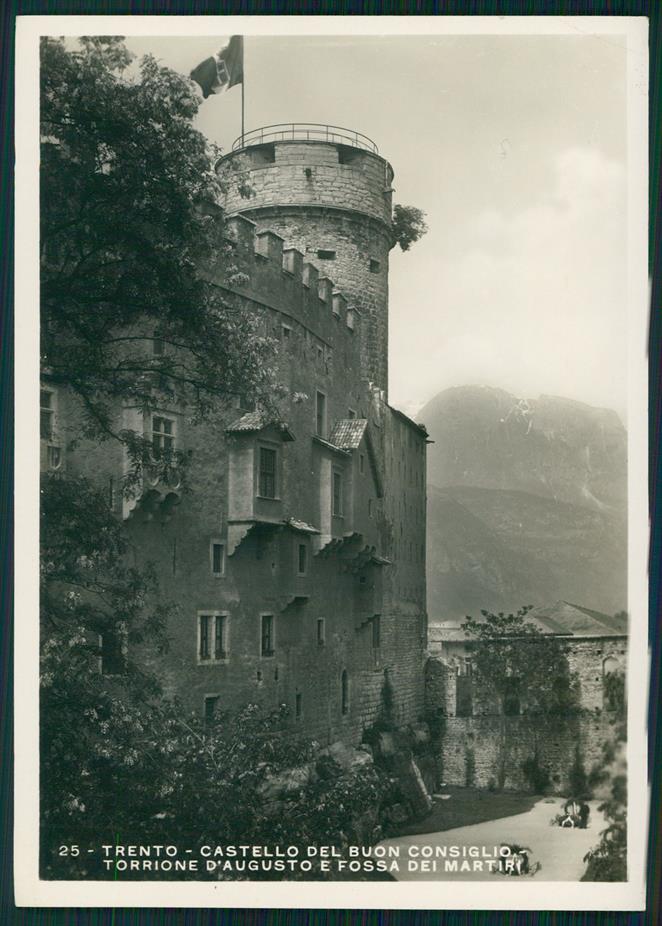 Trento città Castello del Buon Consiglio Foto FG cartolina MZ5336 – fronte