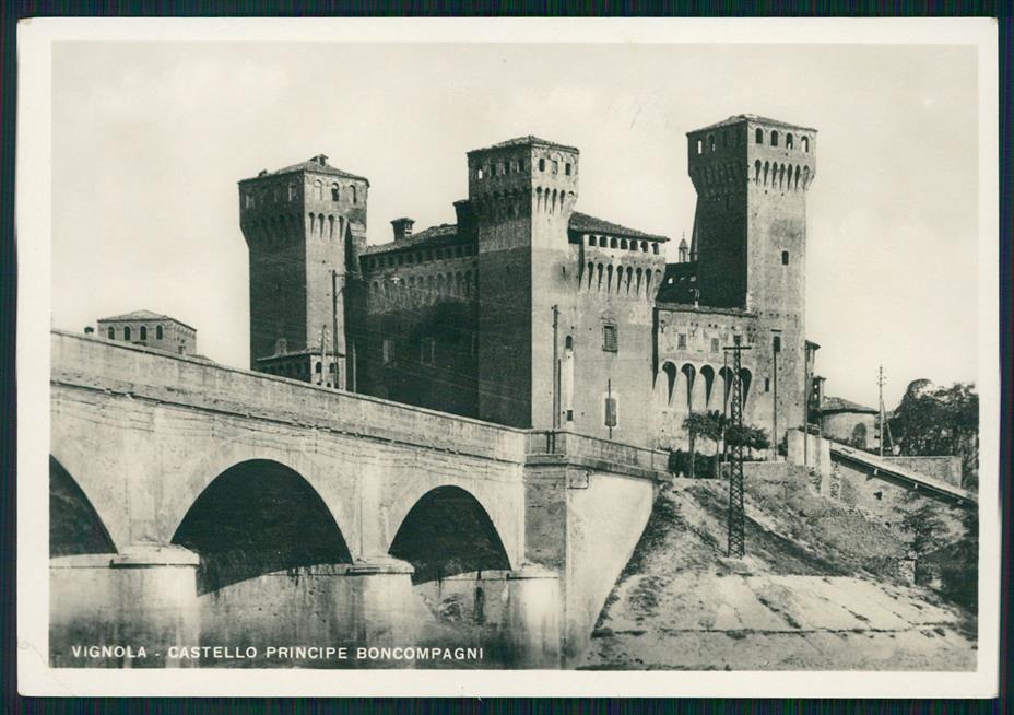 Modena Vignola Castello Principe Boncompagni Foto FG cartolina MZ5350 – fronte