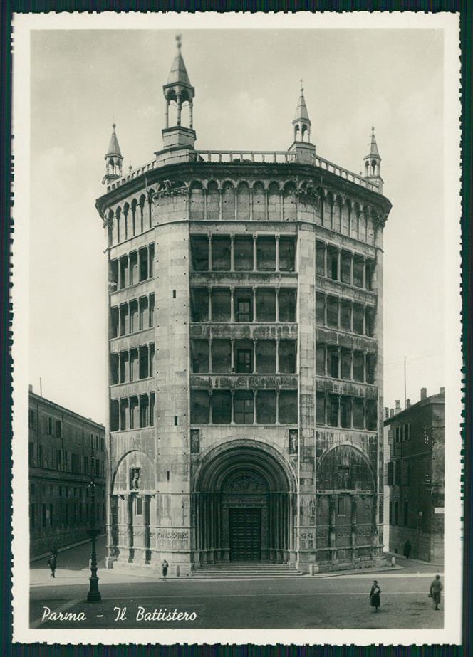Parma città Battistero Foto FG cartolina MZ5358 – fronte