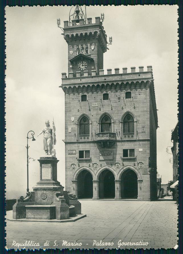Rimini Repubblica di San Marino Palazzo Governativo Foto FG cartolina MZ5368 – fronte