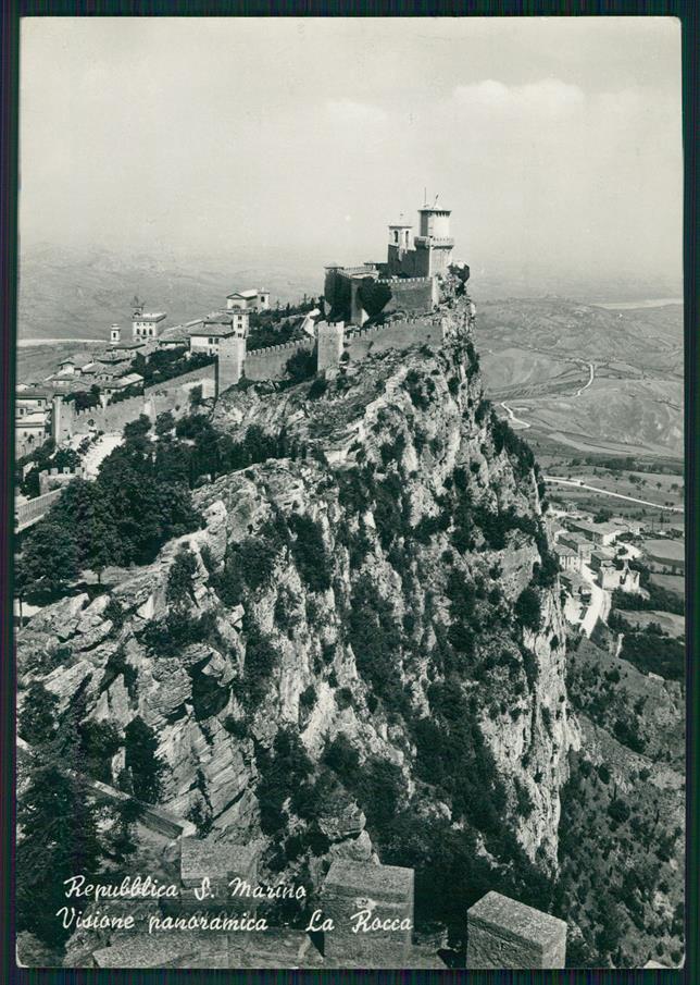 Rimini Repubblica di San Marino La Rocca Foto FG cartolina MZ5369 – fronte