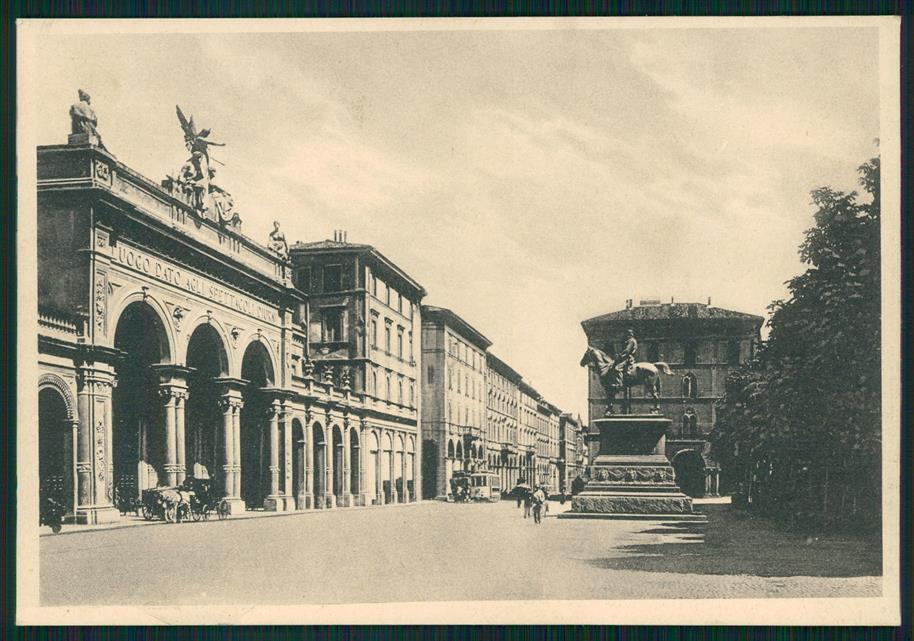 Bologna città Piazza Garibaldi FG cartolina MZ5374 – fronte