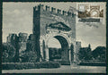 Rimini città Arco di Augusto Maxi Maximum PIEGATA FG cartolina MZ5375 – fronte