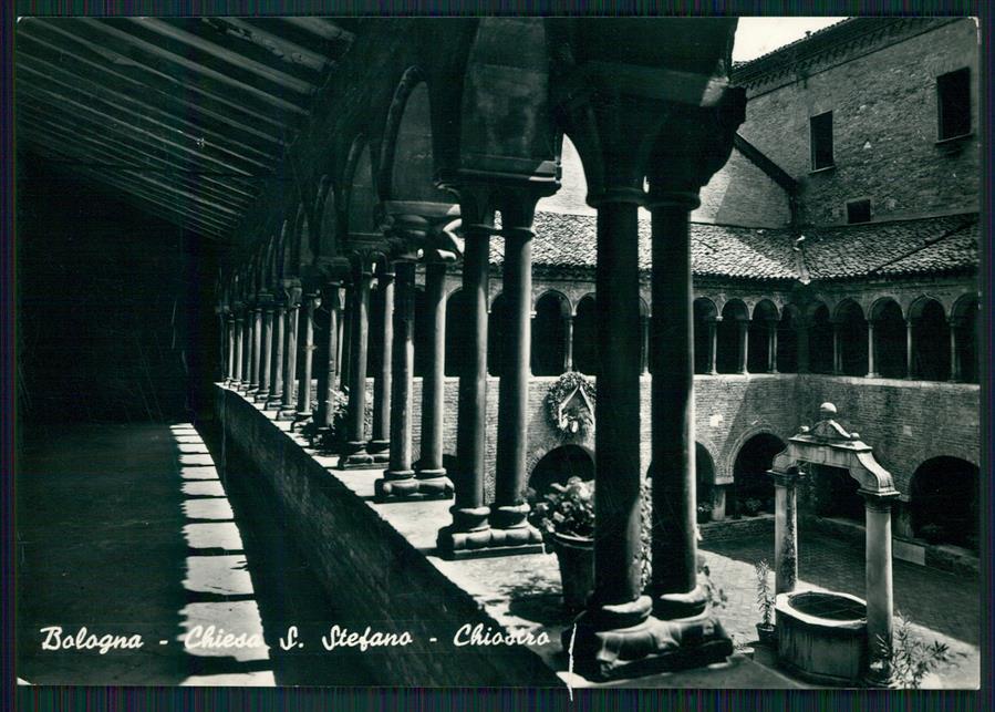Bologna città Chiesa Santo Stefano Foto FG cartolina MZ5383 – fronte