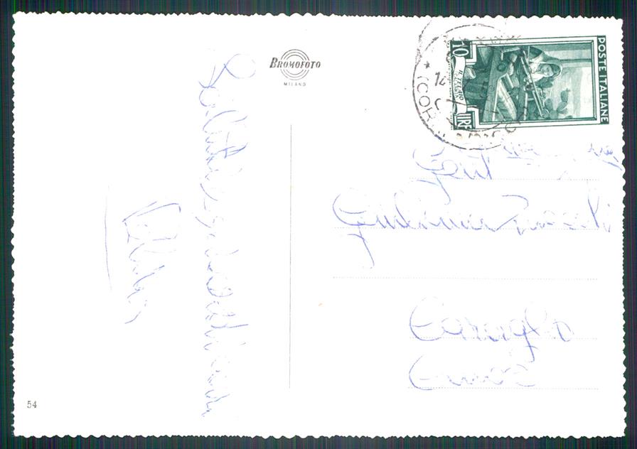 Grosseto città Palazzo Provinciale Foto FG cartolina MZ5401 – retro