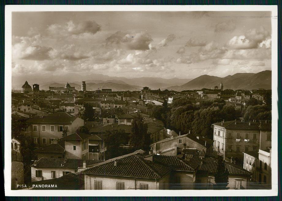Pisa città Panorama Foto FG cartolina MZ5428 – fronte