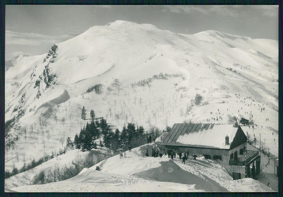 Pistoia Cutigliano Abetone Nevicata Foto FG cartolina MZ5432 – fronte