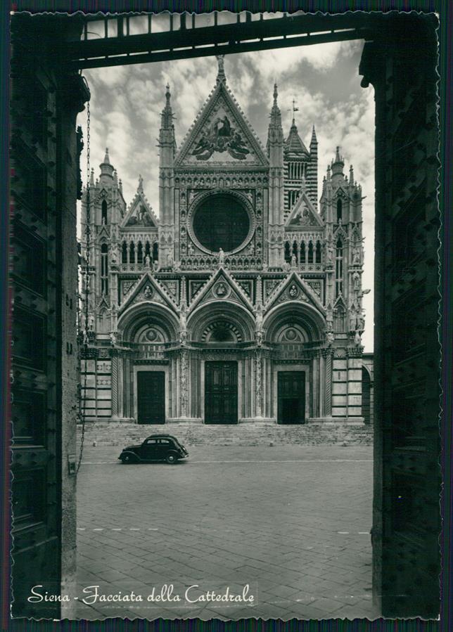 Siena città Cattedrale Foto FG cartolina MZ5435 – fronte