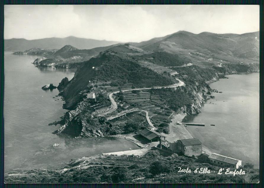 Livorno Isola d'Elba L'Enfola Foto FG cartolina MZ5436 – fronte