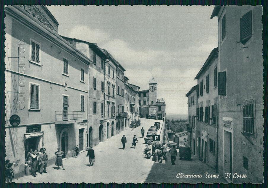 Siena Chianciano Terme il Corso FG cartolina MZ5443 – fronte