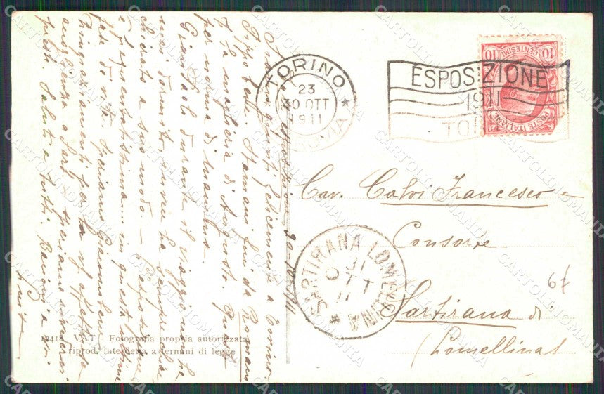 Torino Città Esposizione Paesaggio Alpino Alterocca 12418 cartolina MZ5449 – retro