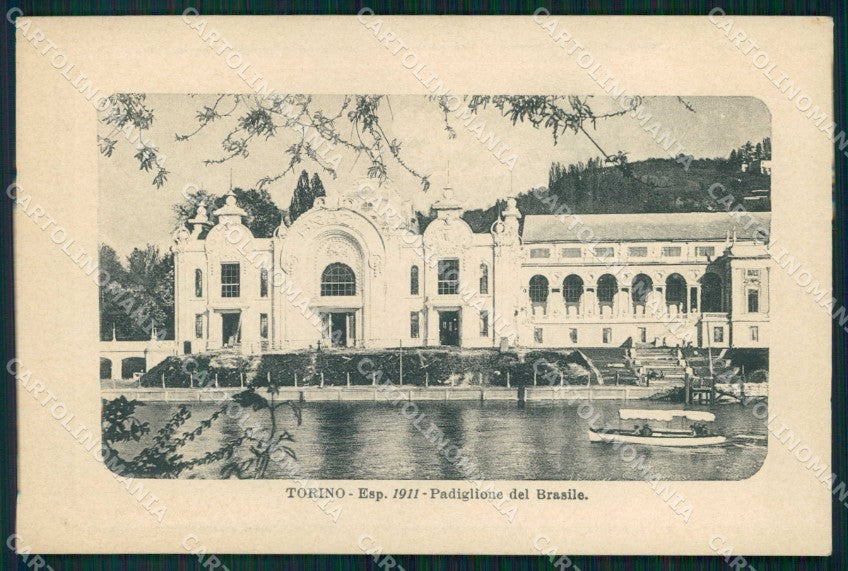 Torino Città Esposizione Padiglione Brasile Barca cartolina MZ5469 – fronte