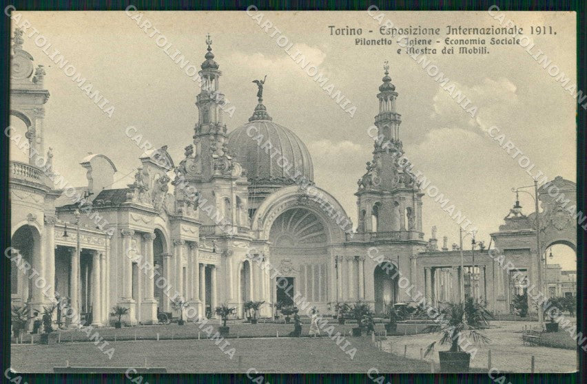 Torino Città Esposizione Mostra dei Mobili Brunner 12313 cartolina MZ5479 – fronte