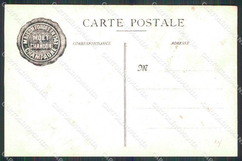 Torino Città Esposizione Padiglione Casa Moet & Chandon cartolina MZ5480 – retro