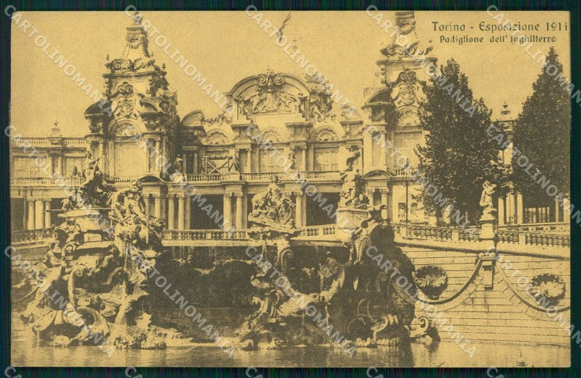Torino Città Esposizione Padiglione Inghilterra cartolina MZ5481 – fronte