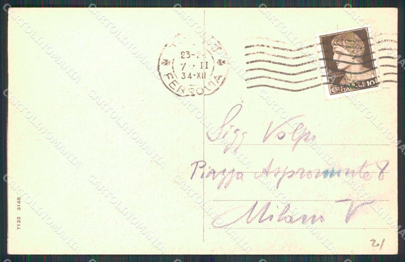 Torino Città Esposizione Padiglione Paquin cartolina MZ5490 – retro