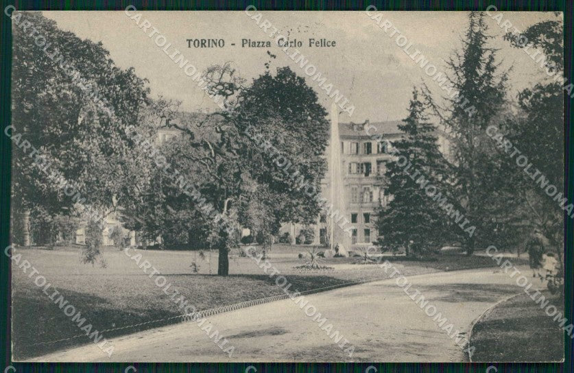 Torino Città Piazza Carlo Felice cartolina MZ5496 – fronte