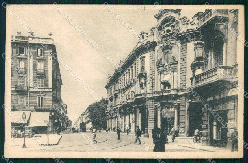 Torino Città Via Pietro Micca Tram cartolina MZ5510 – fronte