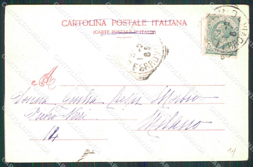 Torino Città Ponte Vittorio Emanuele I Modiano 7957 cartolina MZ5537 – retro