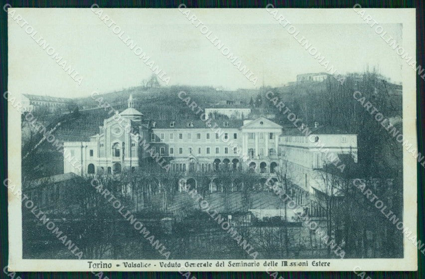 Torino Città Veduta Seminario Missioni Estere Valsalice cartolina MZ5550 – fronte