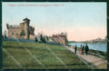 Torino Città Castello Medioevale Passeggiata in Riva al Po cartolina MZ5552 – fronte