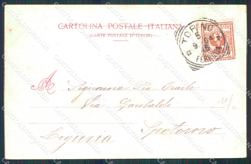 Torino Città Villa Regina Modiano 2908 cartolina MZ5565 – retro