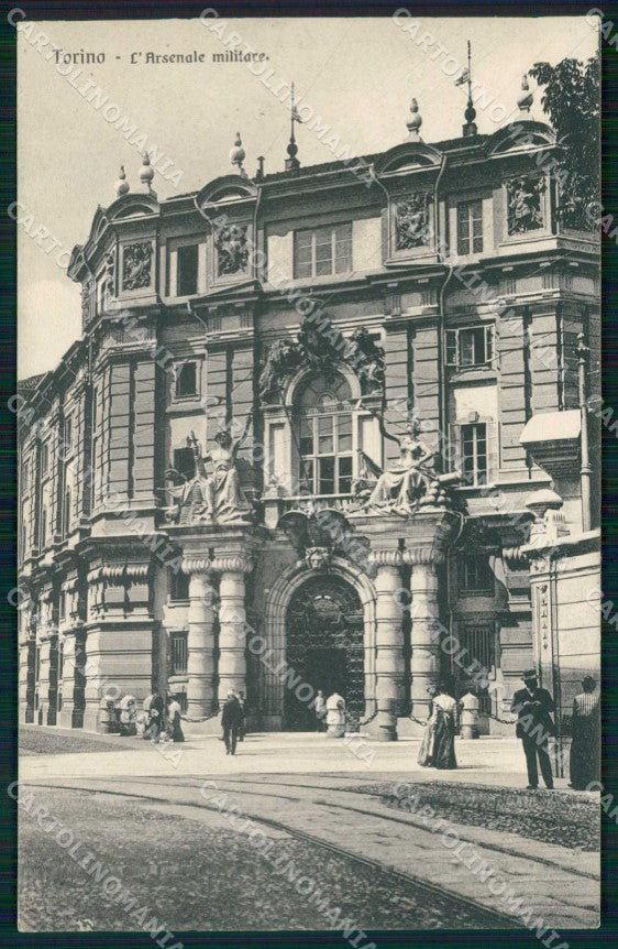 Torino Città Arsenale Militare Brunner 4660 cartolina MZ5570 – fronte