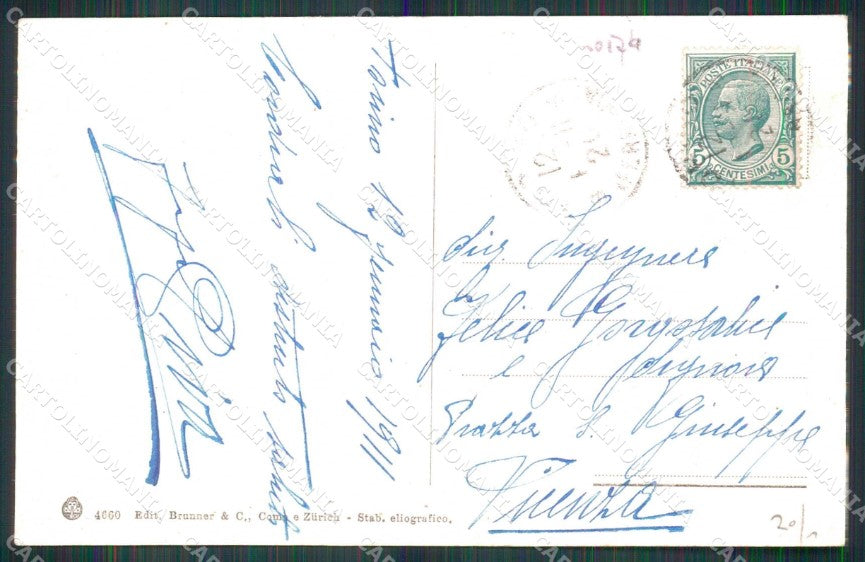 Torino Città Arsenale Militare Brunner 4660 cartolina MZ5570 – retro