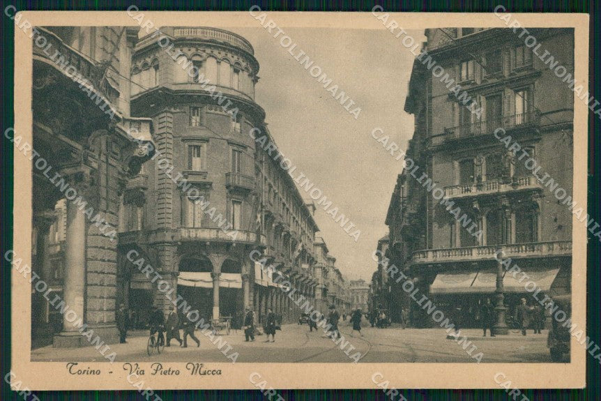 Torino Città Via Pietro Micca cartolina MZ5585 – fronte