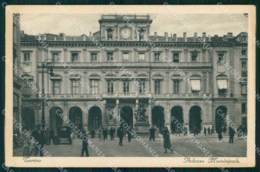 Torino Città Palazzo Municipale cartolina MZ5638 – fronte