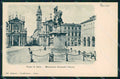 Torino Città Monumento Emanuele Filiberto Piazza San Carlo cartolina MZ5656 – fronte