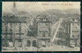 Torino Città Via di Po Tram Via della Zecca ABRASA cartolina MZ5662 – fronte