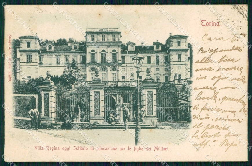 Torino Città Istituto Nazionale Figlie Militari Stengel 11420 cartolina MZ5664 – fronte