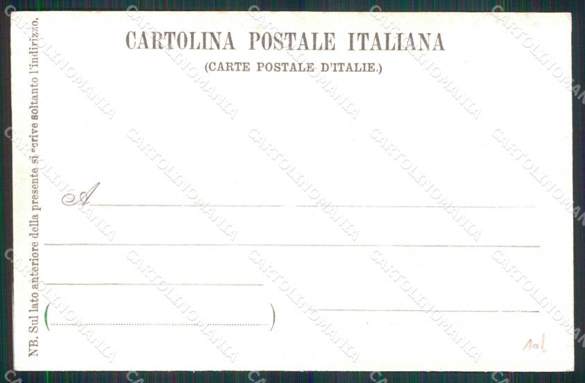 Torino Città Veduta Generale Città Alpi cartolina MZ5670 – retro