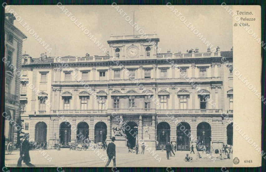 Torino Città Palazzo di Città Brunner 4543 cartolina MZ5678 – fronte