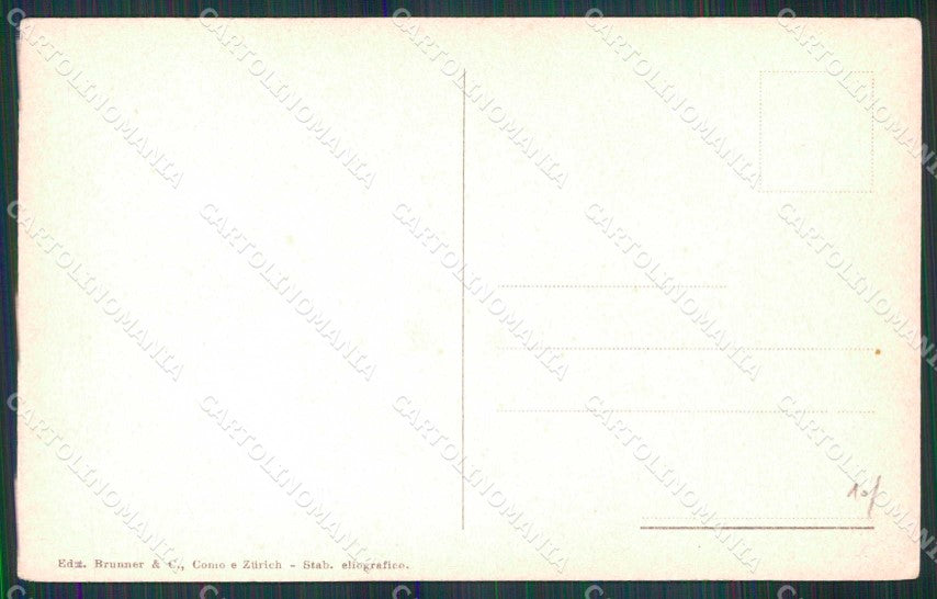 Torino Città Palazzo di Città Brunner 4543 cartolina MZ5678 – retro