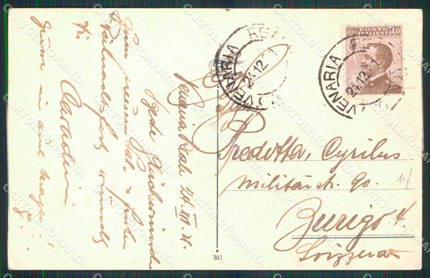 Torino Città Ponte Isabella Fiume Po Barche PIEGHINA cartolina MZ5688 – retro