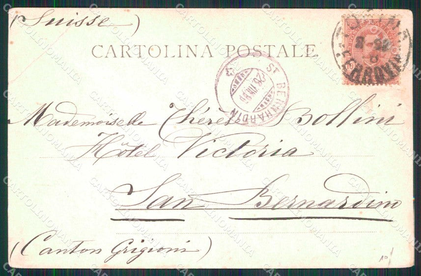 Torino Città Palazzo Carignano PIEGHE cartolina MZ5734 – retro
