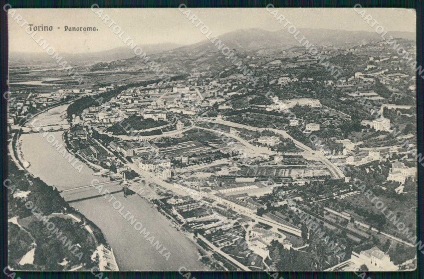 Torino Città Veduta Generale Brunner 4723 cartolina MZ5749 – fronte