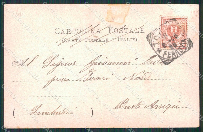 Torino Città Chiesa Sacro Cuore Kunzli 0201 ABRASA cartolina MZ5751 – retro