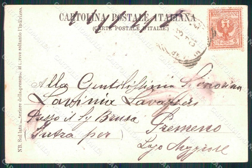 Torino Città Veduta Generale da Villa Regina cartolina MZ5769 – retro
