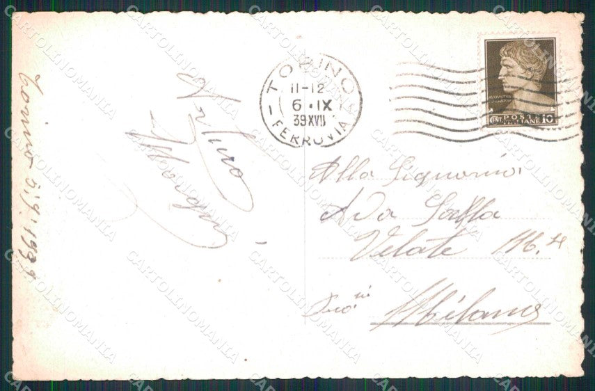 Torino Città Veduta Generale Colonia Tre Gennaio cartolina MZ5772 – retro