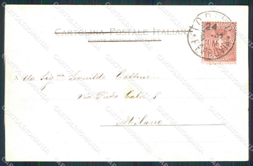Torino Città Piazza Carlo Felice D'Azeglio Stengel 11418 cartolina MZ5782 – retro