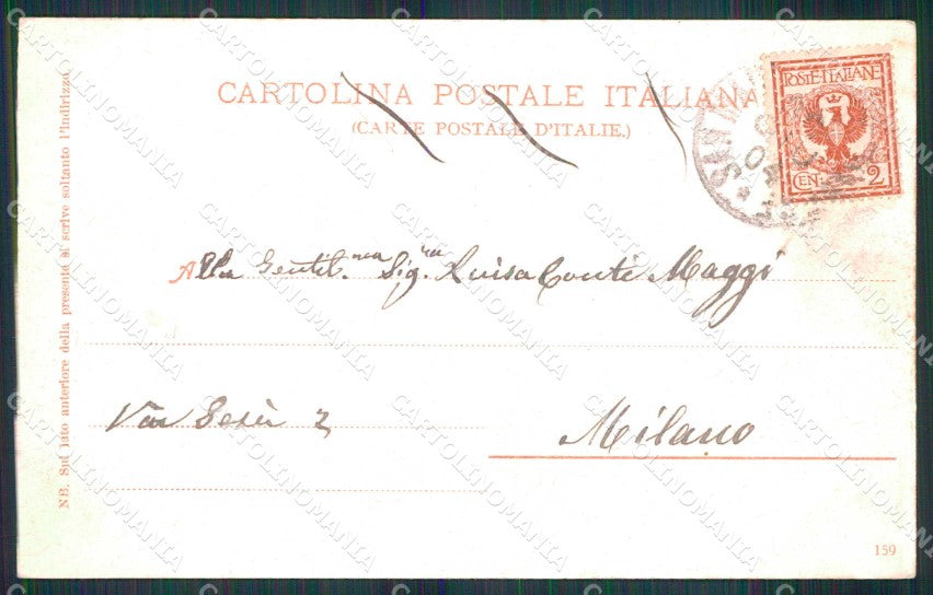 Torino Città Piazza Castello Via Roma Trenkler cartolina MZ5786 – retro