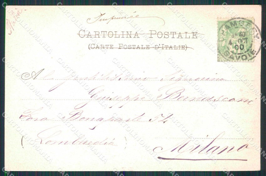 Torino Città Piazza San Carlo Emanuele Filiberto cartolina MZ5839 – retro