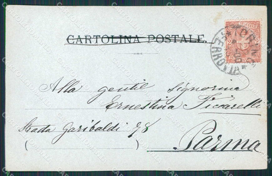 Torino Città Ricordo di Piazza San Carlo cartolina MZ5846 – retro